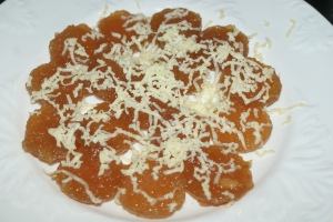 Pichi pichi with cheese